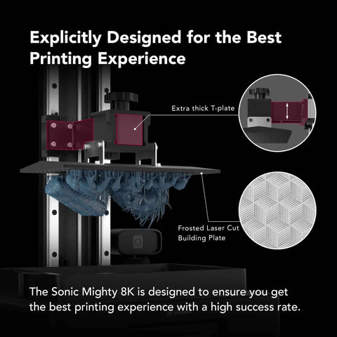 Next Level Tabletop Resin Lcd 3D Printer Featuring Hella Crisp 8K Ultra Fine Detail And Generous Build Volume For Miniatures And Figures Quick Cure Photopolymer Compatible