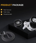 Premium Serpentine Belt Tensioner Idler Pulley Kit #38488 166200W100 For Toyota Tundra 4Runner Sequoia Land Cruiser Lexus LX470 4.7L V8 98-09 Heavy Duty Replacement That Keeps Your Ride Cruising Smooth Without The Rattle Or Slip Any More. package includes belt tensioner, idler pulley and serpentine belt
