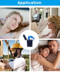 People using Noise Cancelling Ear Plugs 27dB NRR, Corded And Reusable, Individually Packaged With Belt Clip in various settings