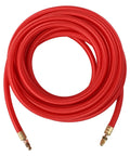 25 Foot SuperFlex TIG Torch Power Cable for CK9 CK17 Series Welders, Compatible with CK57Y03RSF Models, coiled red cord