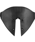 Top view of Fin Style Hydrofoil Boat Stabilizer For Outboard Engines, black stabilizer fin designed for stability and less drag.