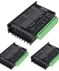 3 Pack TB6600 Stepper Motor Driver For CNC Controller, Single Axis Hybrid Driver, showing 3 drivers with 32 subdivisions