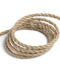 Coiled Rugged 5mm Natural Jute Twine Heavy Duty Rope, 328 Feet, Boss Grade for DIY Crafts, Gardening, Eco Friendly Projects