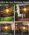 Three By Five Foot Double Sided 3 Ply Outdoor American Flag For 250th Anniversary We The People 1776 2026 Patriotic Yard And House Banner