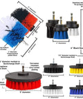 Beast Power Scrubber Drill Brush Kit 38 Piece All Purpose Cleaning Set with various brush sizes and materials for cleaning surfaces.