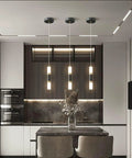 Dope Modern Kitchen Island Pendant Lights Set Of 3 Dimmable LED Black And Gold Mini Pendant Fixtures For Kitchen Bar Counter