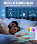 Game Changer 4 In 1 Portable Air Conditioner Humidifier Fan With Remote, 3 Speeds, 1500ml Tank, Quiet Mist in bedroom setting