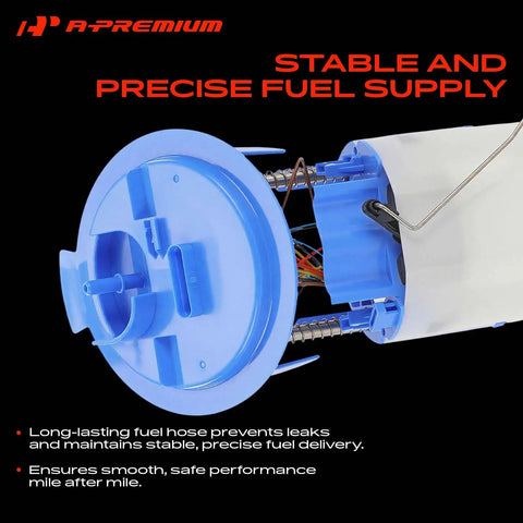 Close-up of Premium Main Electric Fuel Pump Assembly Direct Fit For Mercedes Benz C300 C350 E350 E400 showing precise components.
