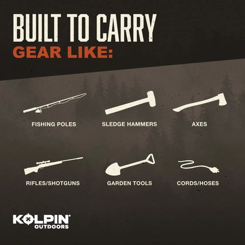 Illustration showing gear options for Rhino Grip XL Double Set Pair For ATV Gear Mounts, 360 Degree Rotating, Tool Free Adjustable Angles.