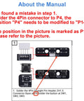 DIY Robot Kit Soldering Project For Teens And Adults With Time And Expressions Display Interactive Robot Car Soldering Practice Kit STEM Education For Back To School And Hands On Experiments manual correction for P14 connector
