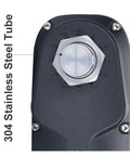 Top view of Heavy Duty Electric Linear Actuator Powered By Dc 12V with 304 stainless steel tube and adjustment dial.