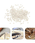 Two Pack 2mm Silver Solder Sheet For Jewelry Making, DIY Soldering Supplies, Great For Repairs And Craft Projects, Works With A Wide Range Of Metals, Compact, Easy To Use, Pro Grade Silver Jewelry Craft, square solder sheets