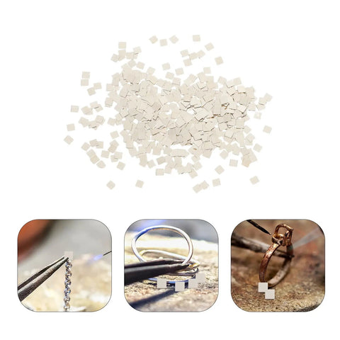 Two Pack 2mm Silver Solder Sheet For Jewelry Making, DIY Soldering Supplies, Great For Repairs And Craft Projects, Works With A Wide Range Of Metals, Compact, Easy To Use, Pro Grade Silver Jewelry Craft, square solder sheets