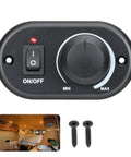 Pro Shop Certified 12V High Side Pwm Dimmer Toggle Switch For Rv Camper Boat And Pickup Trailers Delivers Dead Smooth 3 To 100 Percent Brightness Tweaking With Quick Wire Connections on/off switch with dimmer knob.