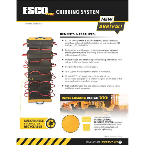Built Like A Tank Professional Grade Bottom Base Cribbing Plate 23 X 23 Inches Square Steel Stackable for cargo stabilization.
