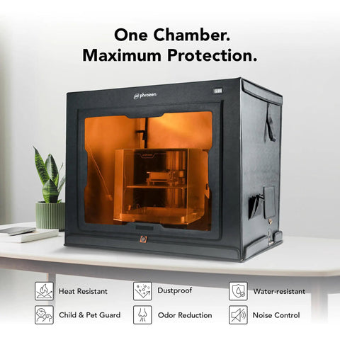 Foldable Large 3D Printer Enclosure Tent With Aluminum Insulation And Viewing Window, Dust Proof Odor Control Studio
