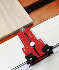 Thin Rip Jig For Table Saw With Extended Fence Guide Works With Router Tables And Saw Systems Perfect For Easy Repeating Narrow Strip Cuts And Precise Smooth Slices In Woodworking Projects mounted on table saw