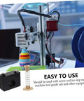 3D printer with Pro Grade 3D Printer Lead Screw Upgrade Kit With Anti Backlash Z Axis Nut T8 Gap Nut And Stainless Steel Fixed Base