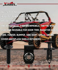 Polaris Ranger RZR Body Panel Screw Kit Replacement With M6 Torx Screws, U Type Flat Nuts, Plastic Rivets in desert background