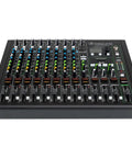 Onyx Series 12-Channel Premium Analog Mixer With USB Multi-Track Recording And SD Card Playback, top view with controls visible