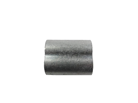 Badass Mil Spec Aluminum Swage Sleeves And Ferrule Clips For Seven Sixteenths Inch Oval Duplex Wire Rope Cable Crimping Loop Fixings heavy duty aluminum sleeve