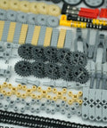 MaleKo Tech Gears And Axles Set 800 Plus Pieces Building Block Accessories Compatible With Major Brands Motors Wheels Chains Connectors
