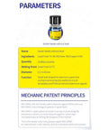 Lead Free Tin Solder Balls Set For PCB Reballing And Soldering, parameters and specifications displayed.
