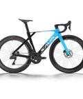 SLR8 Ultegra Full Carbon Road Bike With Shimano 105 R8170 24 Speed Set Ultra Lightweight T1000 Frame And Wheelset Bora WTO 60 Blue 50cm