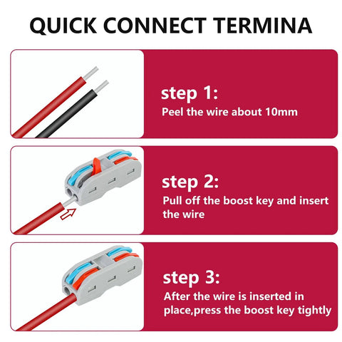 Installation guide for 12V To 24V DC Boost Converter 240W 10A Waterproof Fuse Protected with quick connect terminals