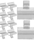 Partition Buckle Shelf Clips For Cabinet Installation Support, Durable Anti Oxidation Metal Bracket Pegs close-up view