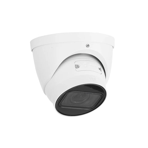 2MP AI Low Light Turret Camera Dope Motorized 2.7mm 13.5mm Lens Starlight IP IR PoE SMD Plus Vehicle And Human Detection Built In Microphone IP67 Weatherproof