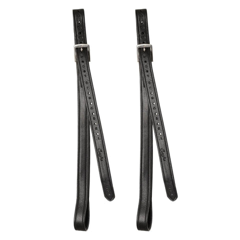 Dope Premium Calfskin Stirrup Leathers With Non Stretch Nylon Core 1 Inch Wide English Saddle Straps Stainless Steel Buckles