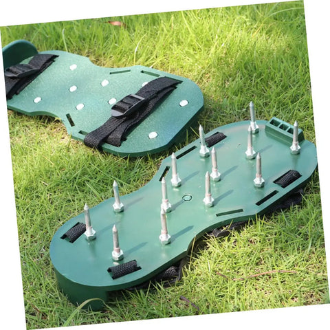Replacement Lawn Aerator Shoes Spikes 20 Metal Pegs For Grass Shoes Durable Lawn Care Gear For Yard Tools Easy To Install Spikes