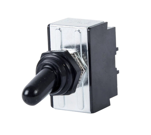 EDPM Rubber Toggle Switch Covers Black Pack Of 2 For Moisture Proof Dust Proof And Dirt Resistant Protection On Most Toggle Switches With Built In Hex Nut Base For Easy Secure Mount