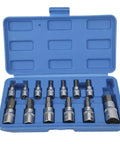 Versatile 13 Piece Wrench Hex Bit Socket Set With Tool Box Gear Up For Auto Maintenance And Repair 4 3 8 Drive Built Tough