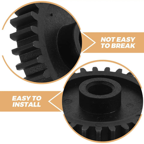 Cf800 Water Pump Idler Gear Replacement Part Black Plastic Timing Wheel 0800-080001. Wide Compatibility For Diverse Industrial Pump Needs And Versatile Fit. High Quality Pump Parts To Ensure Reliable Performance And Smooth Operation In Various Mechanical