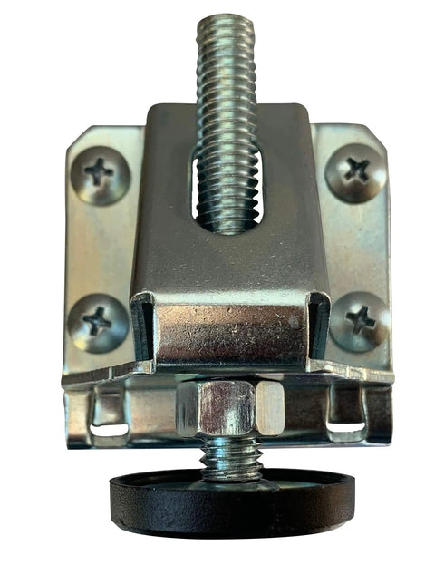 Heavy Duty Leveler Legs With Lock Nuts For Furniture Cabinets And Workbenches In A 3 Pack With 12 Leveling Feet 14 Gauge Steel Construction And Integral Ledger For Stable Load Bearing And Quiet Free Spinning Feet Tough As Nails