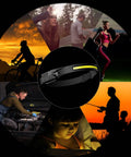 Rechargeable LED Headlamp With 230 Degree Panoramic Illumination Motion Sensor Hands-Free Ultra Lightweight Weatherproof in outdoor activities