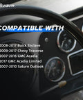 Compatible vehicles list for Rear Abs Wheel Speed Sensor For Chevy Traverse Buick Enclave Gmc Acadia driver or passenger side.