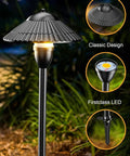 Low Voltage RGBW Landscape Lighting System 5W Color Changing Pathway Lights 12 To 24V Waterproof LED Yard Garden Walkway Set 12 Pack With Connectors For Holiday Parties And Backyard Vibe showcasing classic design, firstclass LED, and foot stake features.
