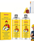 Chips And Cracks Tile Fix Kit With Color Match For Ceramic Porcelain And Stone Surfaces, Easy DIY Repair For Floors Walls Counters And Bathrooms, Two Piece Set packaging and tools
