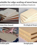Heavy Duty Portable Edge Bander With Quick As Lightning Speed Control Delivers clean finishing on various board types.