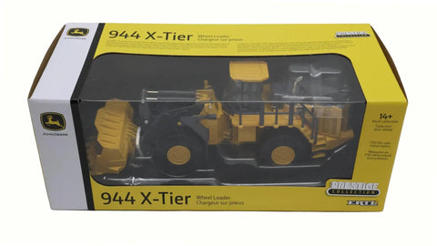 Boxed 944 X Tier Wheel Loader Toy In Prestige Collection 1 To 50 Scale With Working Boom And Pivoting Bucket Clear Cab Windows