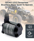 Beefy 1212 3500KV Brushless Outrunner Motor With 2mm Shaft For Tiny RC Crawlers In One Twenty Four, One Eighteen, One Sixteen Scale Upgrade, Low Speed Precision, Big Torque, Smooth Operation, Not For SCX24