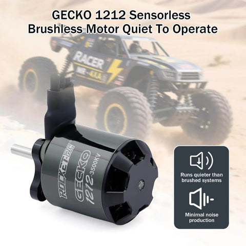 Beefy 1212 3500KV Brushless Outrunner Motor With 2mm Shaft For Tiny RC Crawlers In One Twenty Four, One Eighteen, One Sixteen Scale Upgrade, Low Speed Precision, Big Torque, Smooth Operation, Not For SCX24