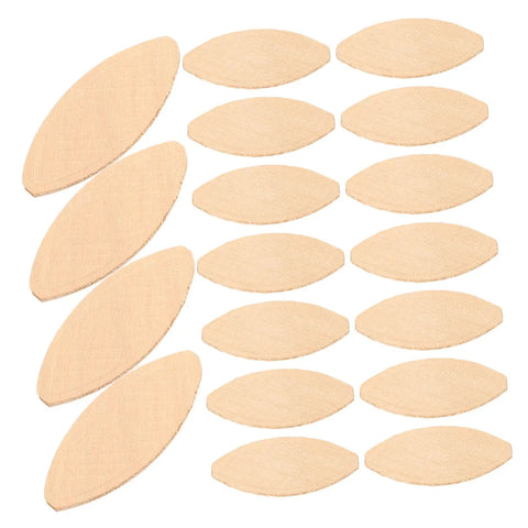 Top Shelf Wood Joining Biscuits And Joint Plates For Zero Hassle Furniture Assembly run like clockwork arranged on a background.