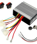 24V Electric Scooter Controller Kit Replacement For Razor MX350 MX400 E200 E300 E300S Pocket Mod With On Off Switch And Charger Port