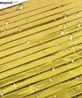 Close-up of waterproof Three Pack Reflective Thermal Emergency Blankets for Survival Gear and Camping Space Blankets