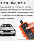 TPMS Relearn Tool For Cars And Trucks, Tire Pressure Monitor Sensor Activation And Reset Programmer For Chevrolet Cadillac Buick And Most Models 2006 To 2024, Easy Plug In Orange, ABS plastic