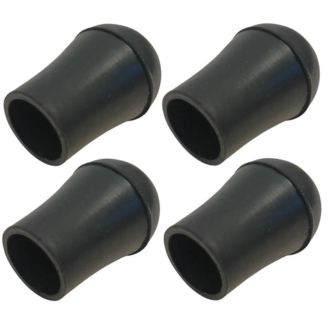 Replacement Bumper And Rubber Feet Set For Nemco Choppers built to last easy install, top view of four black rubber feet.